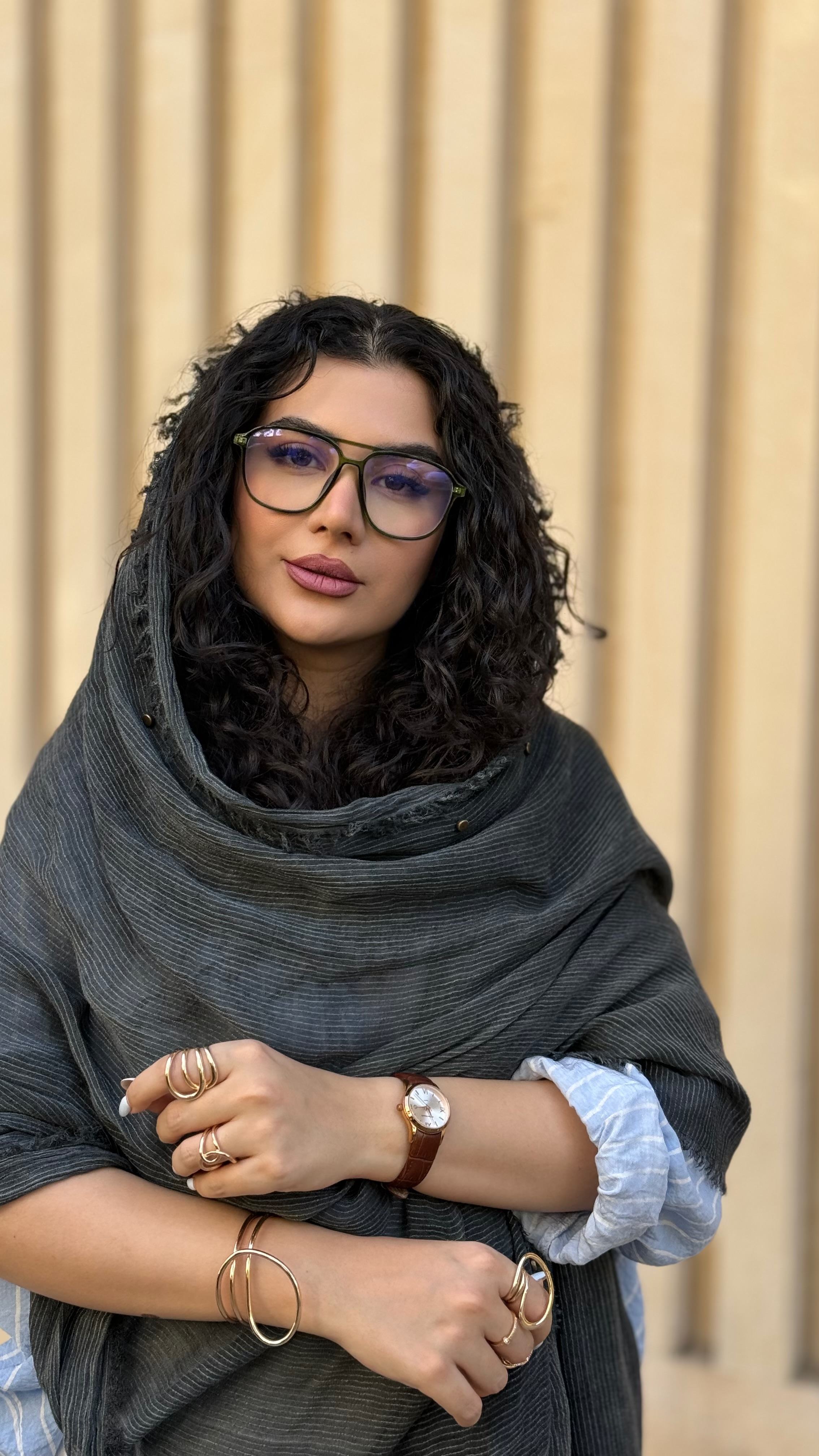نمای دیگر از عینک زنانه بلوکات UV400