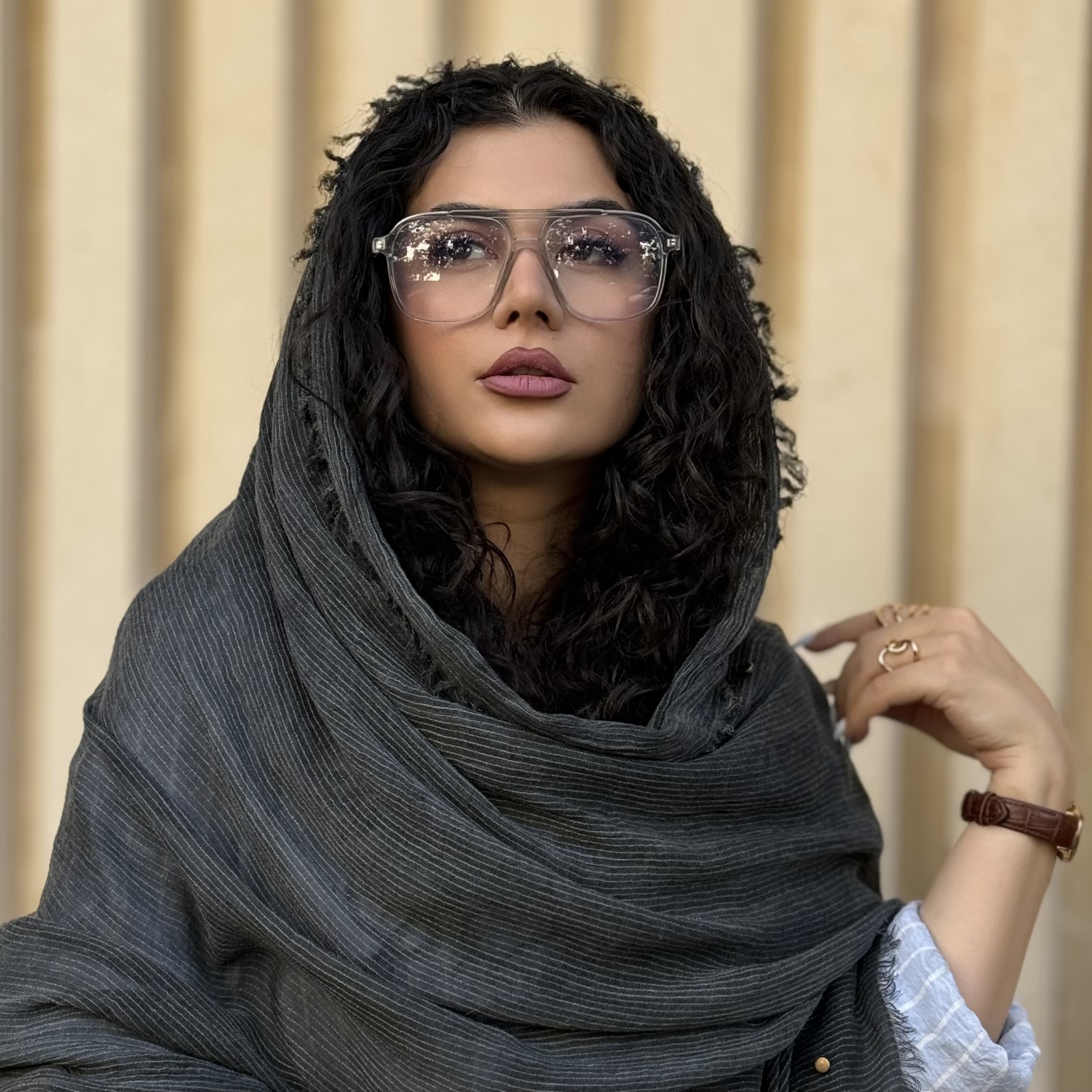نمای دیگر از عینک زنانه بلوکات UV400