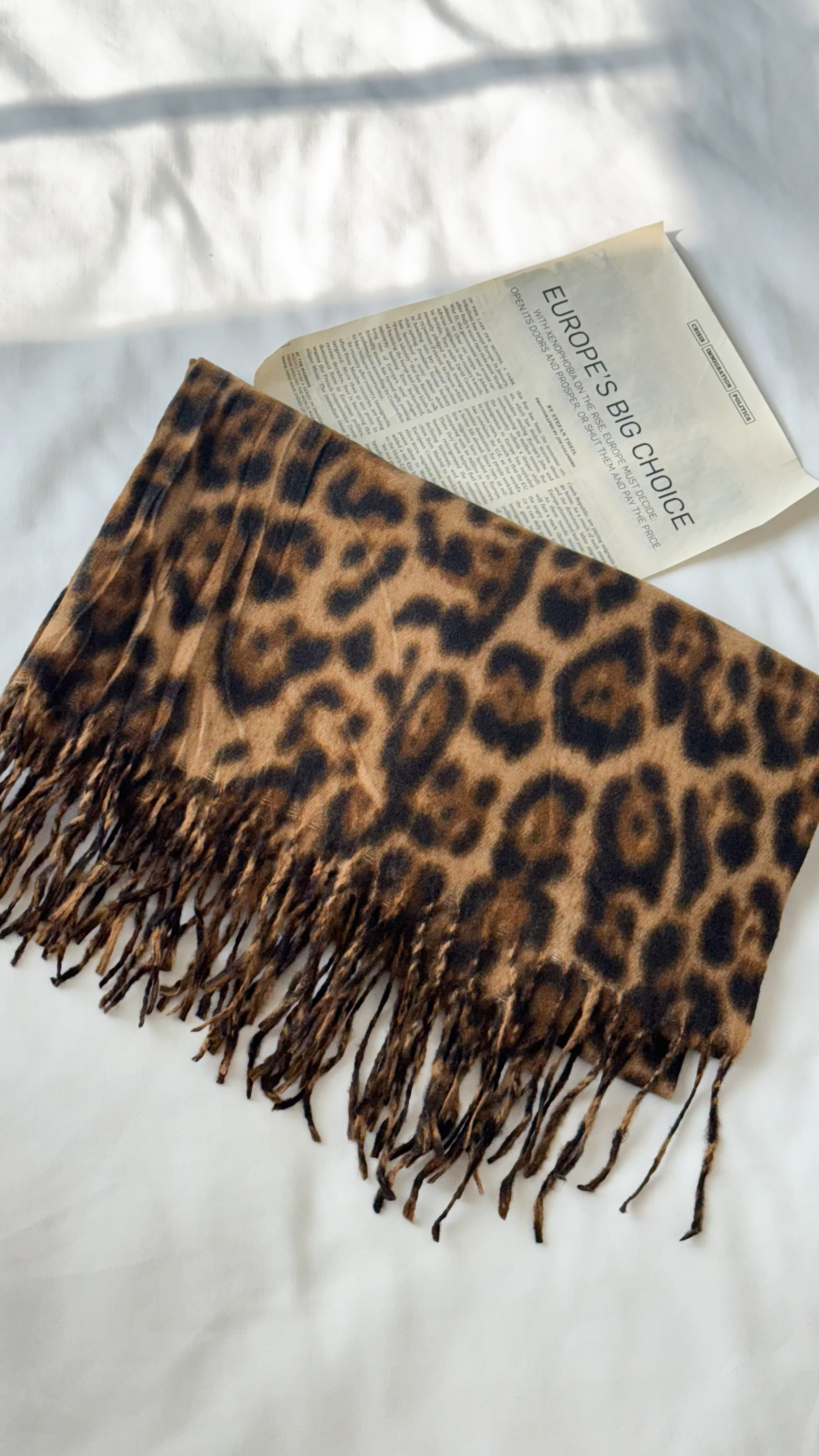 شال موهر پلنگی