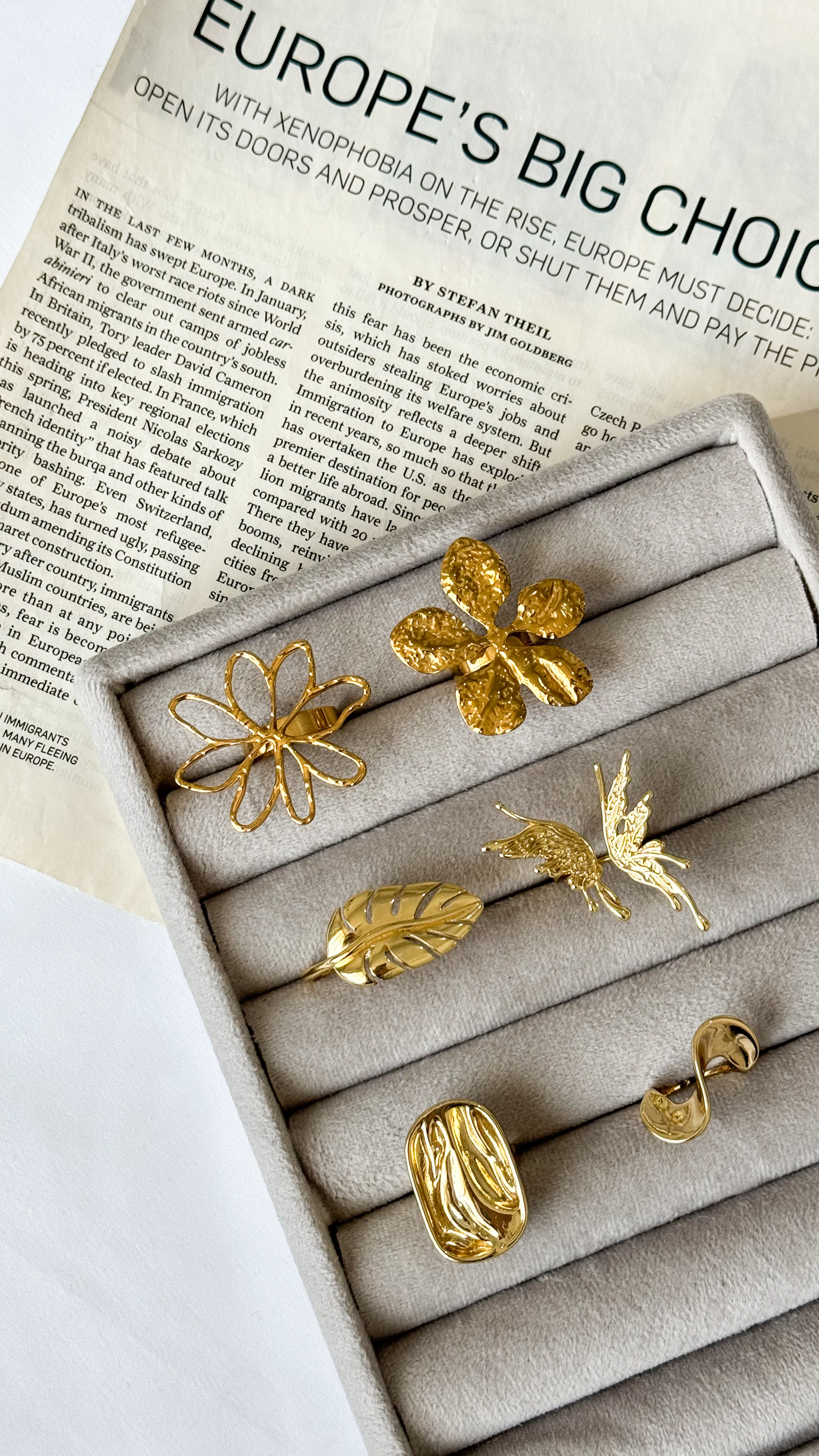 انگشتر های طلایی