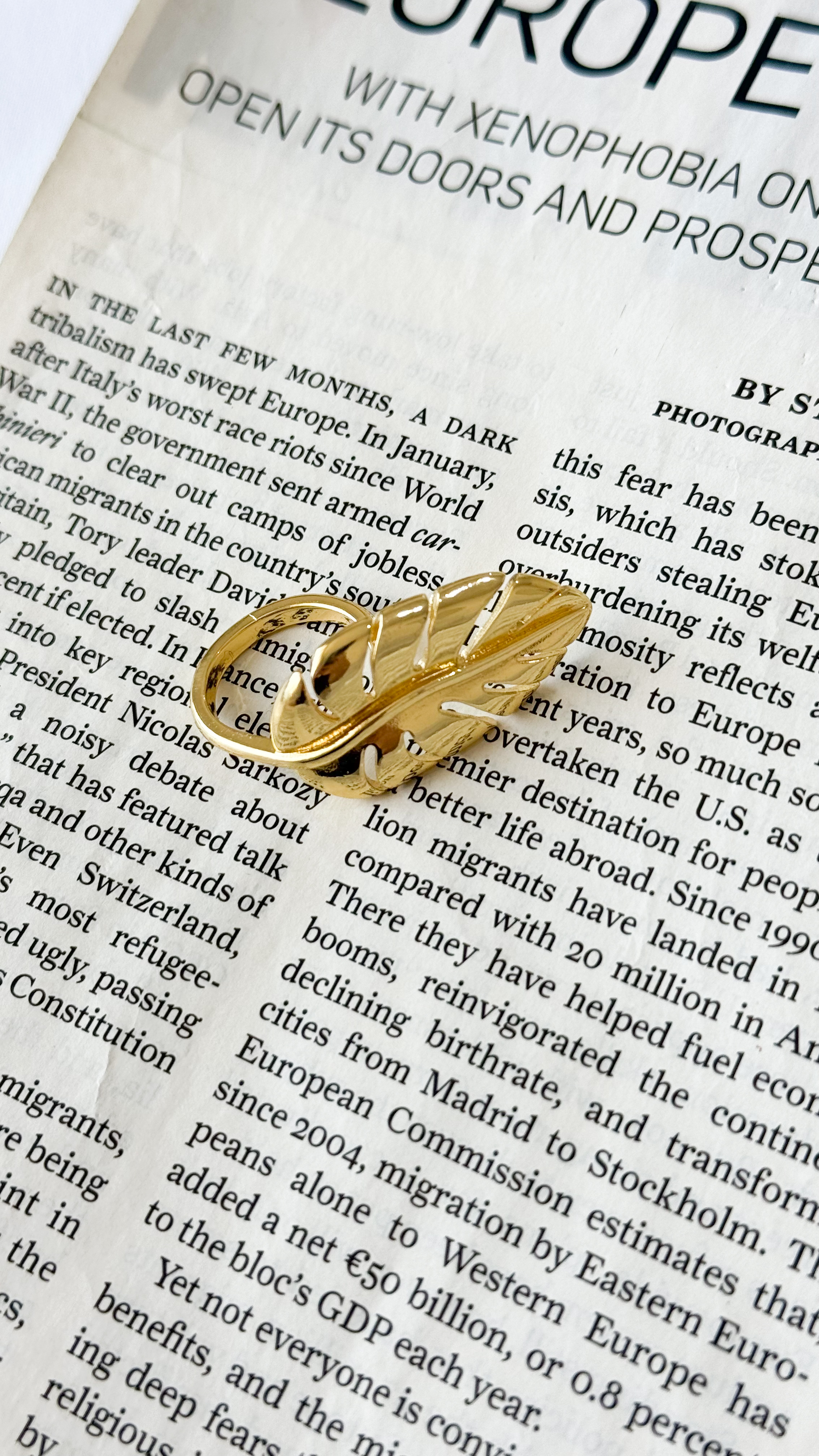 نمای دیگر از انگشتر های طلایی