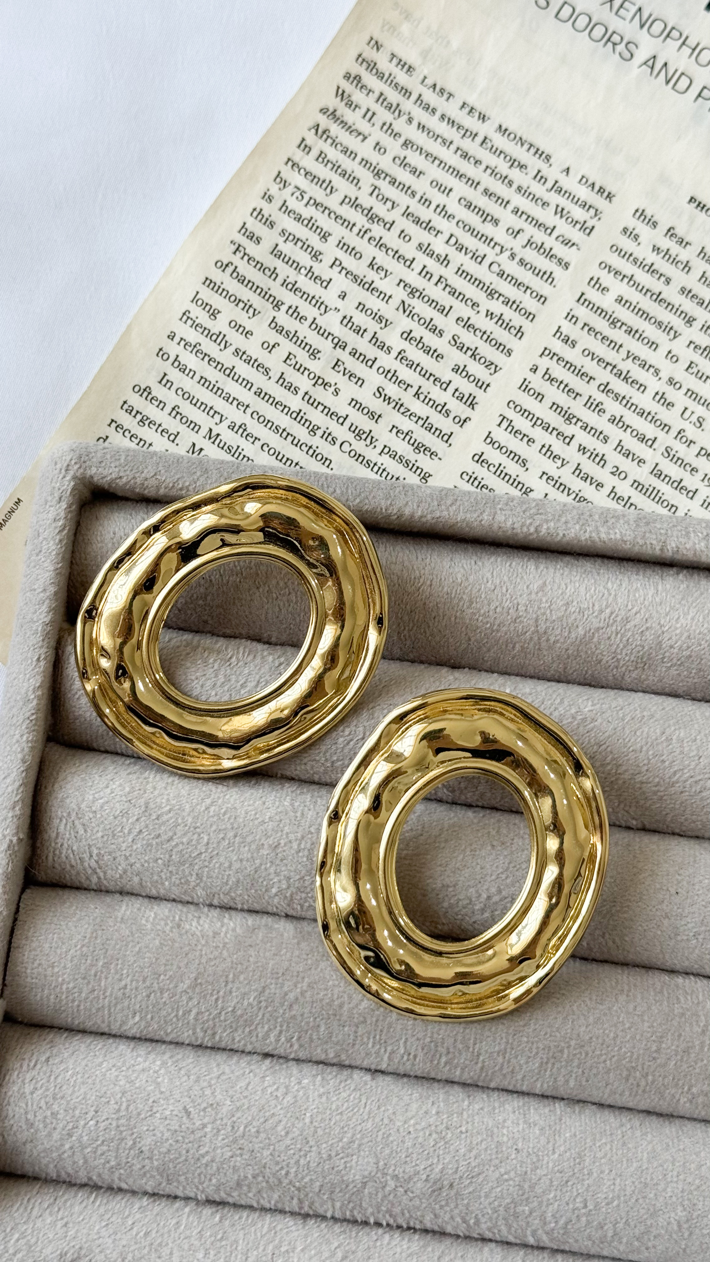 گوشواره بیضی