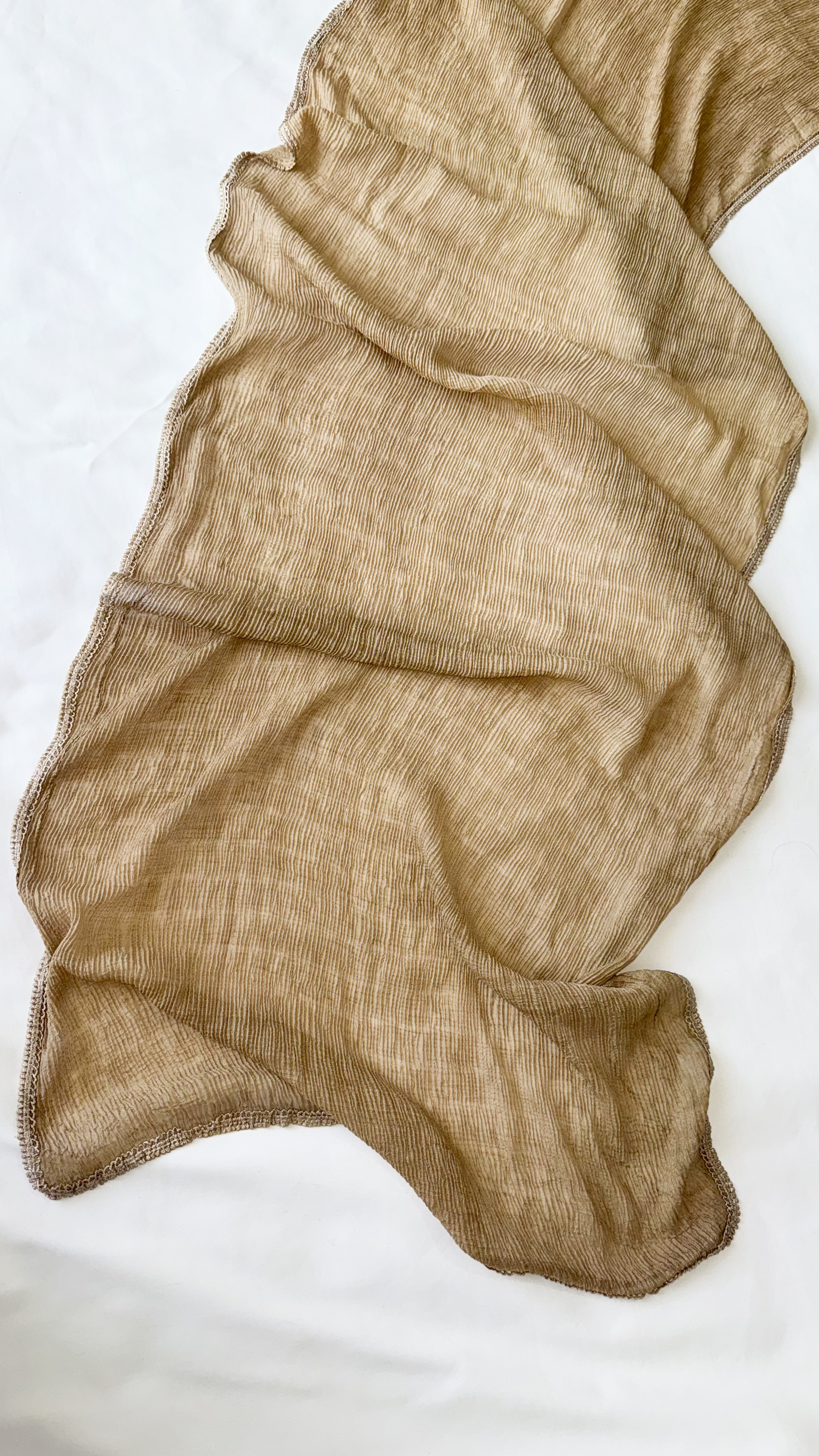 شال پلیسه دور خطی