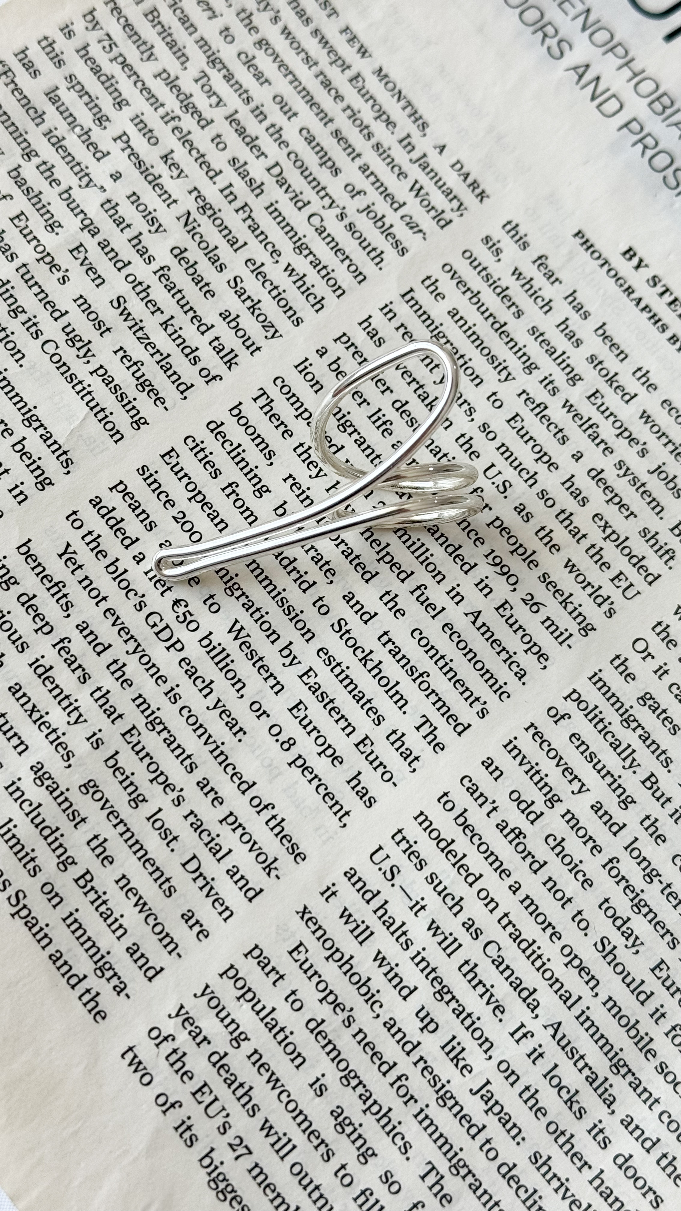 نمای دیگر از انگشتر های طرح امضا