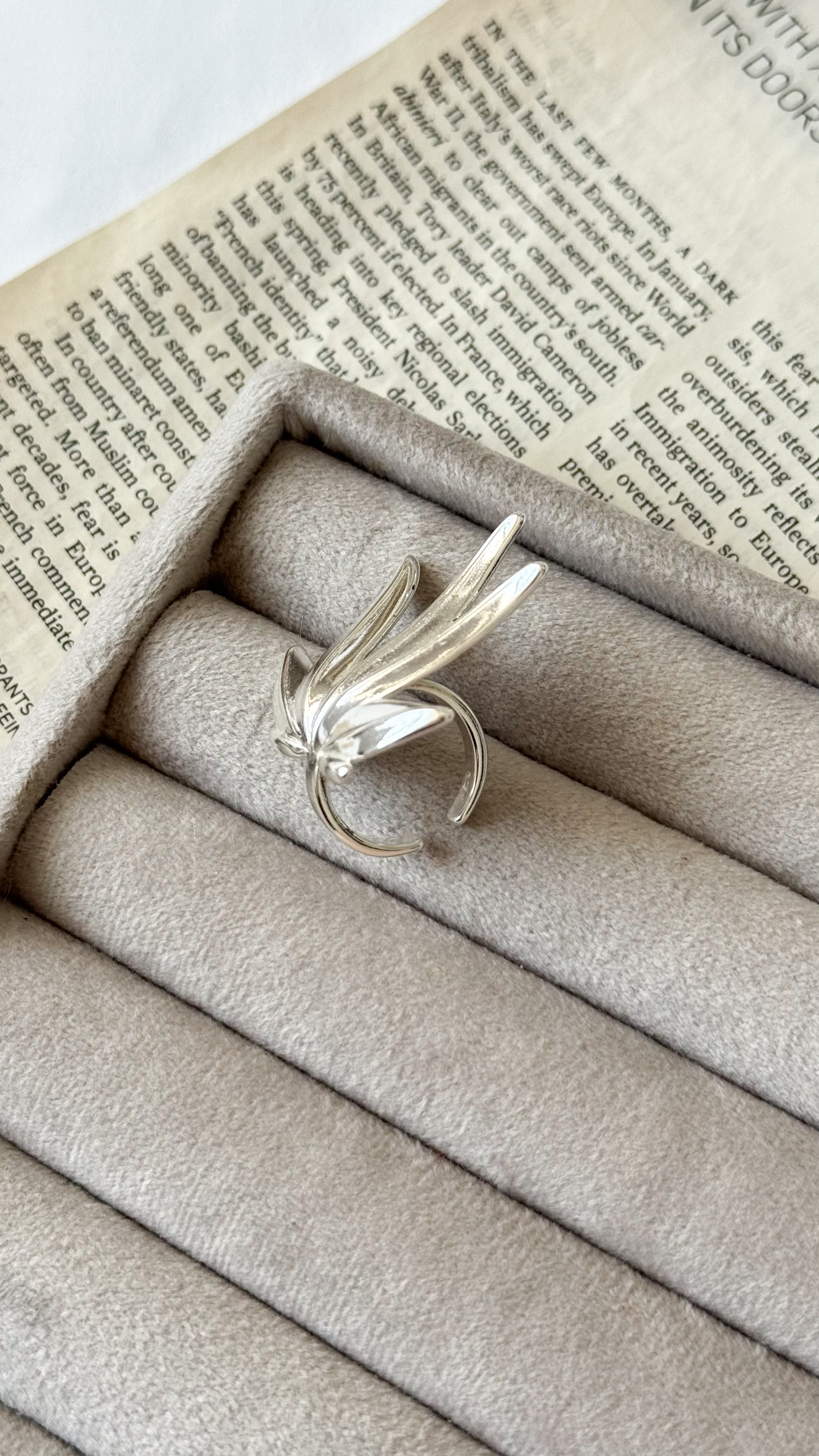 نمای دیگر از انگشتر های سیلور