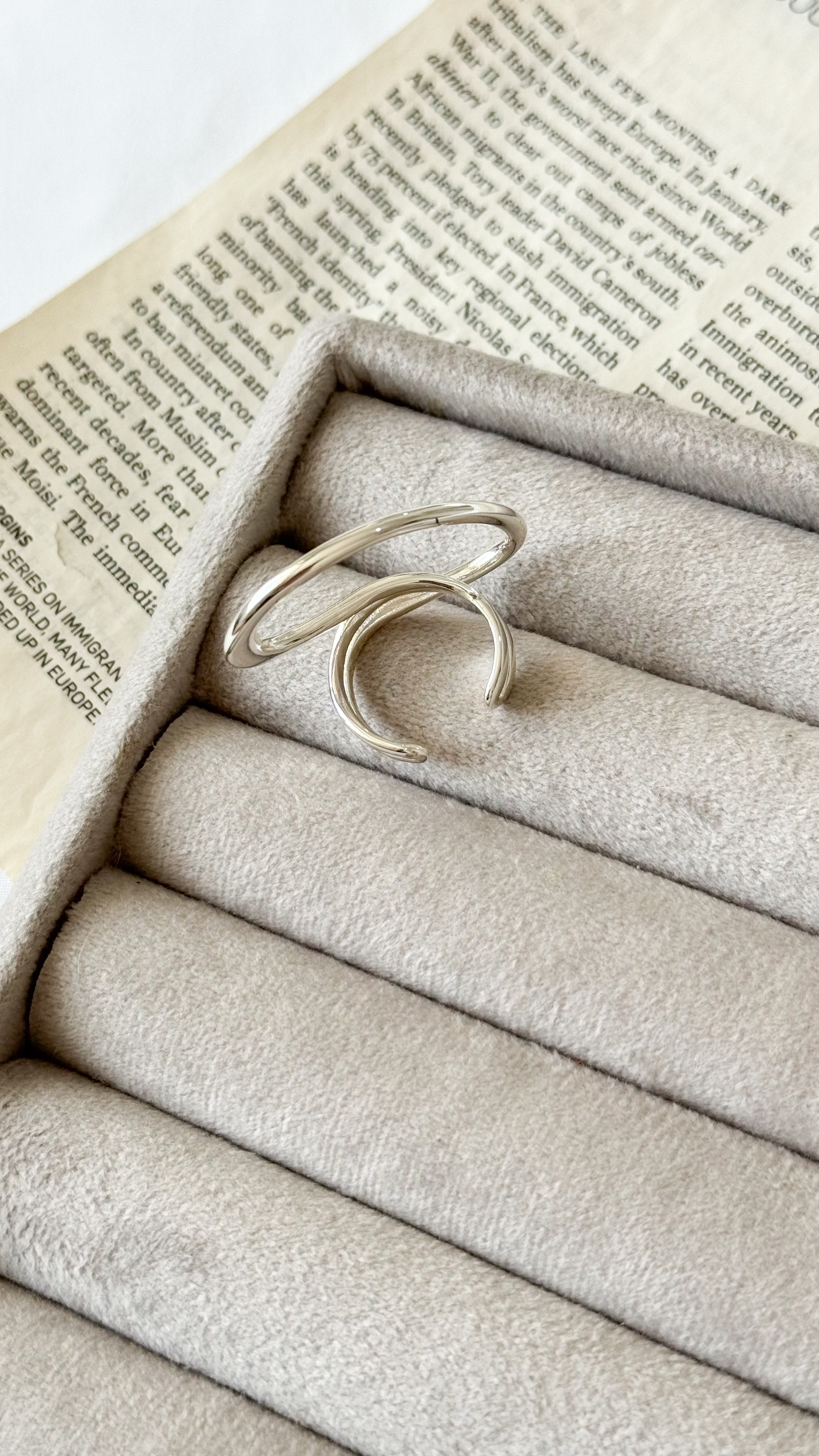 نمای دیگر از انگشتر های طرح امضا