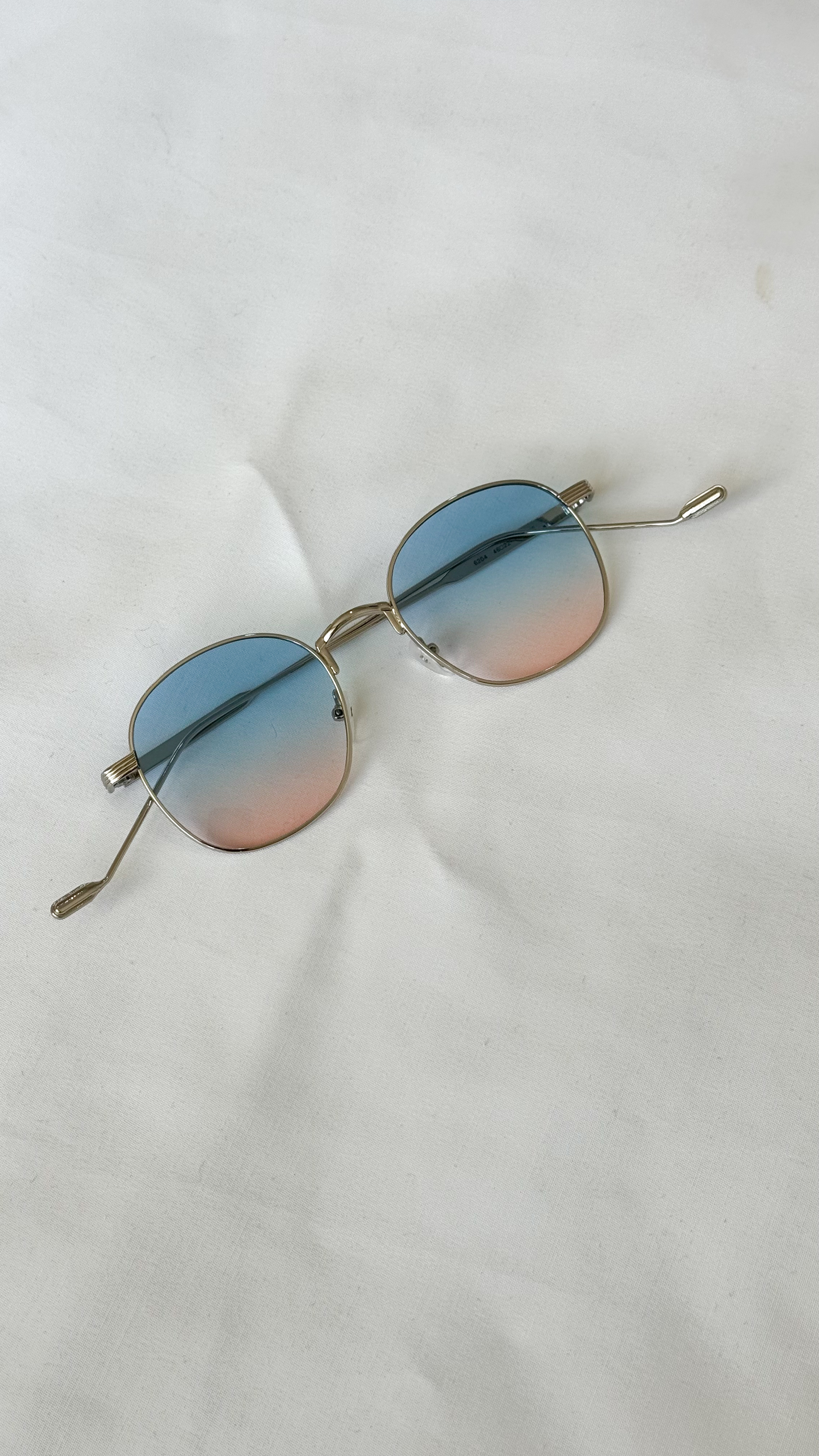 عینک گرد فلزی