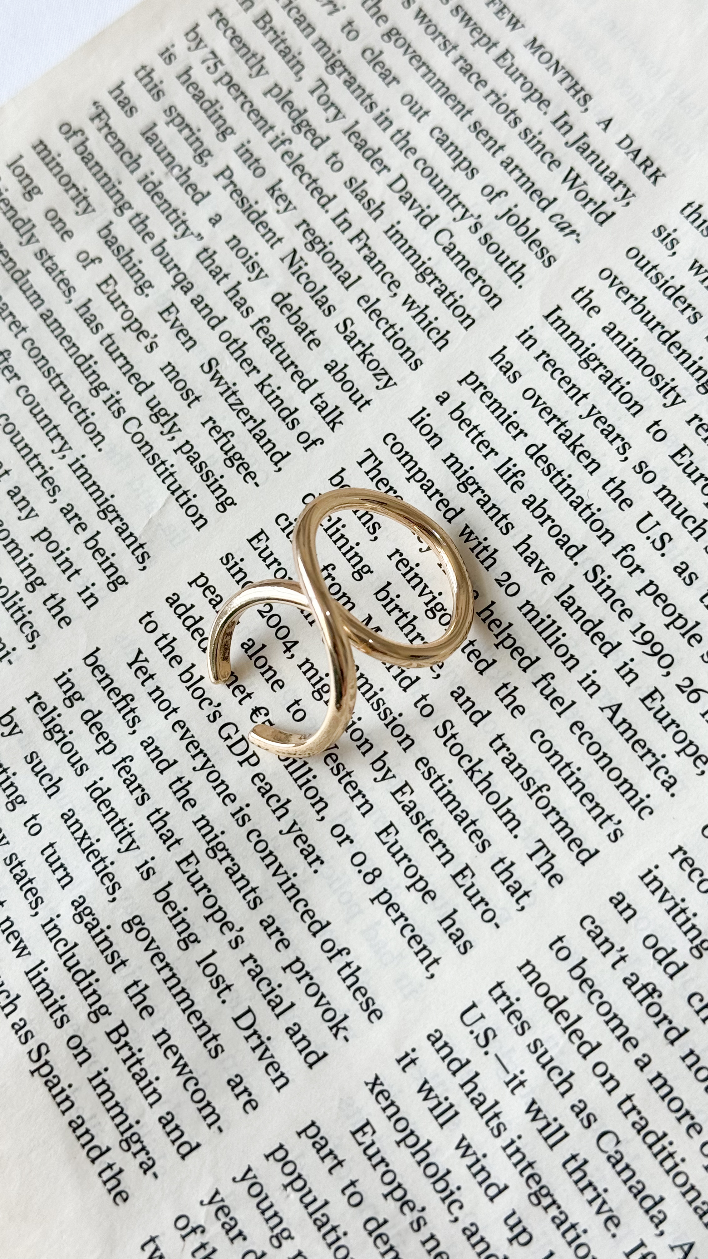 نمای دیگر از انگشتر های رزگلد