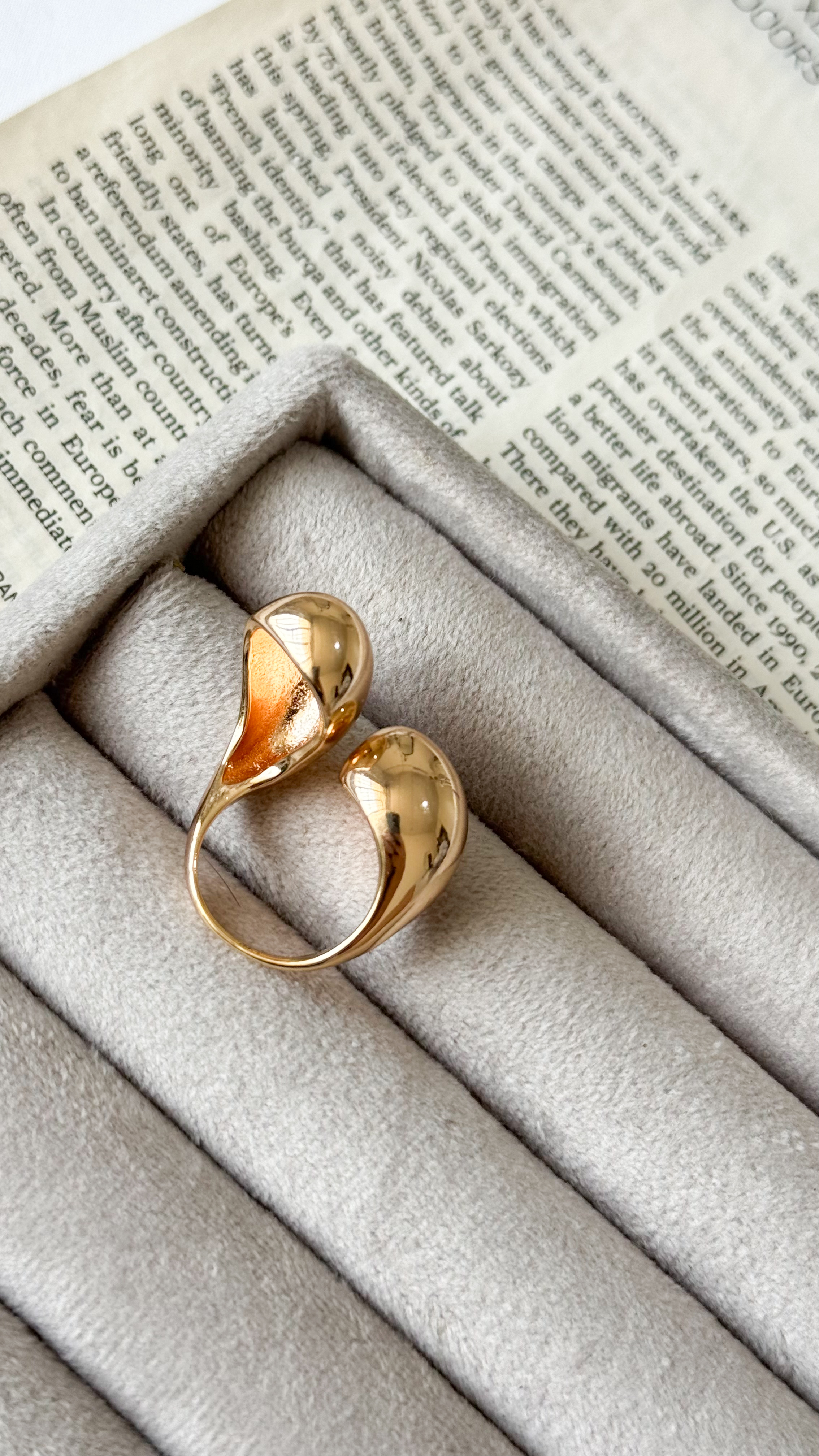 نمای دیگر از انگشتر های رزگلد