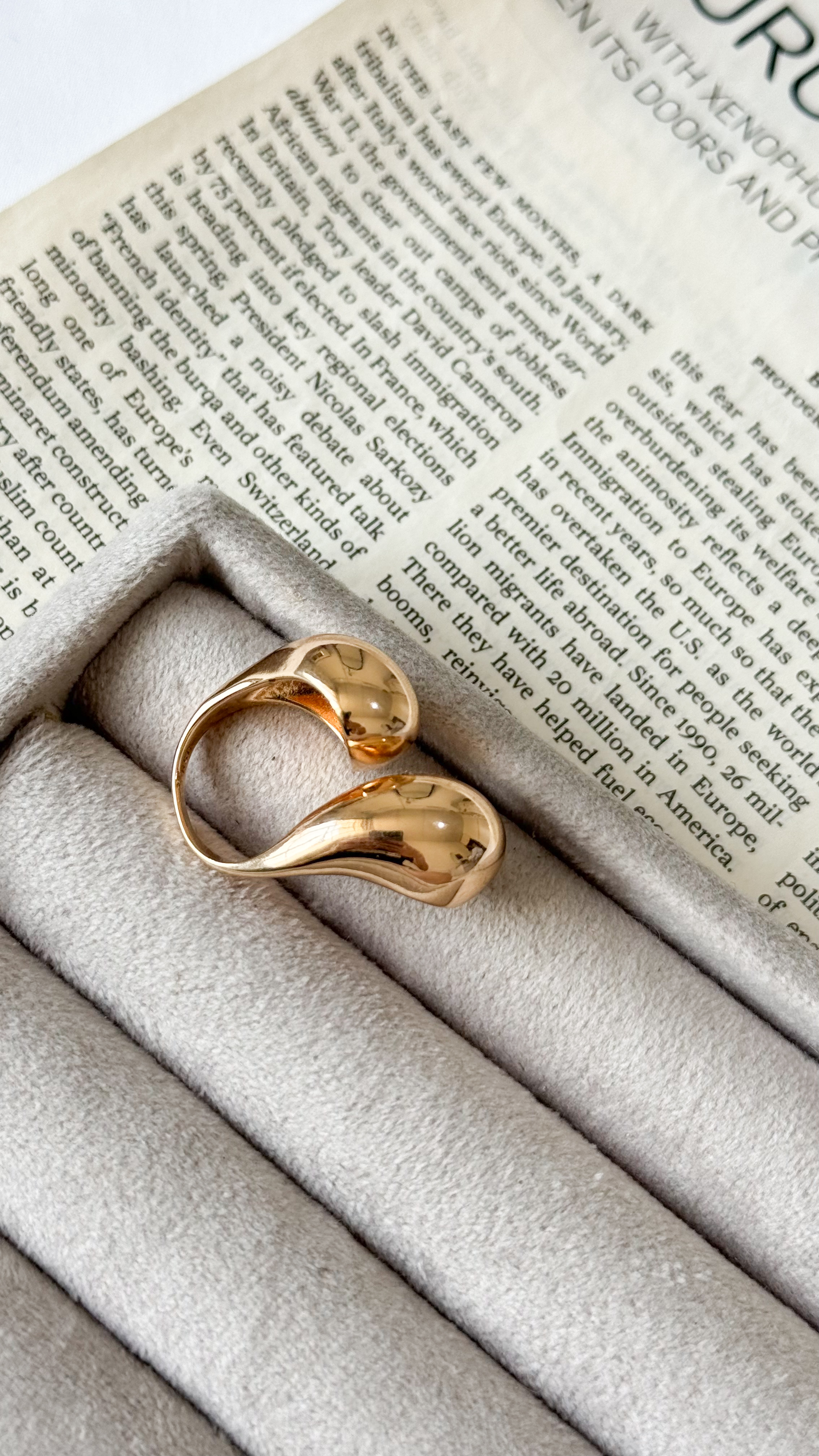 نمای دیگر از انگشتر های رزگلد