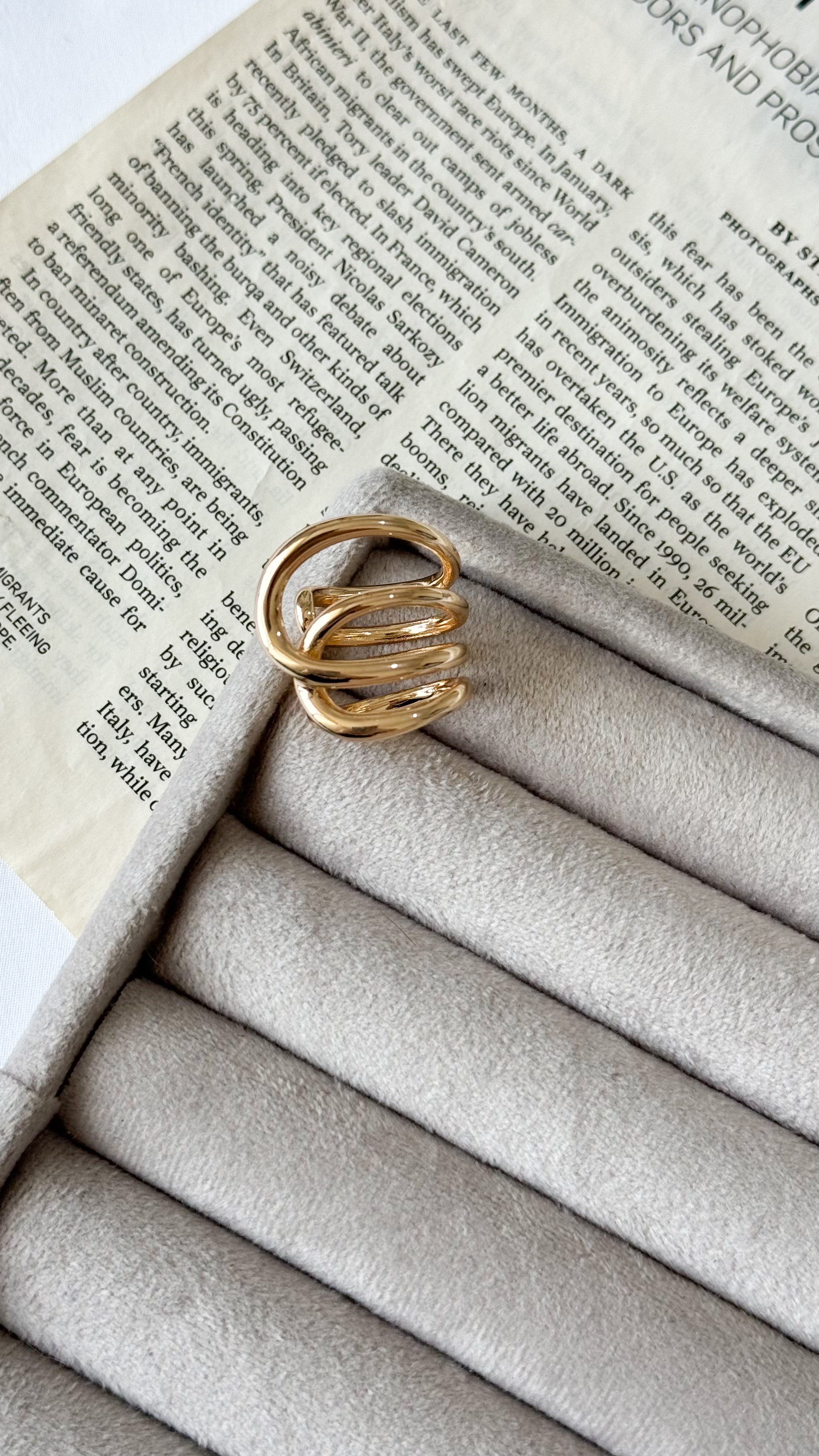 نمای دیگر از انگشتر های رزگلد