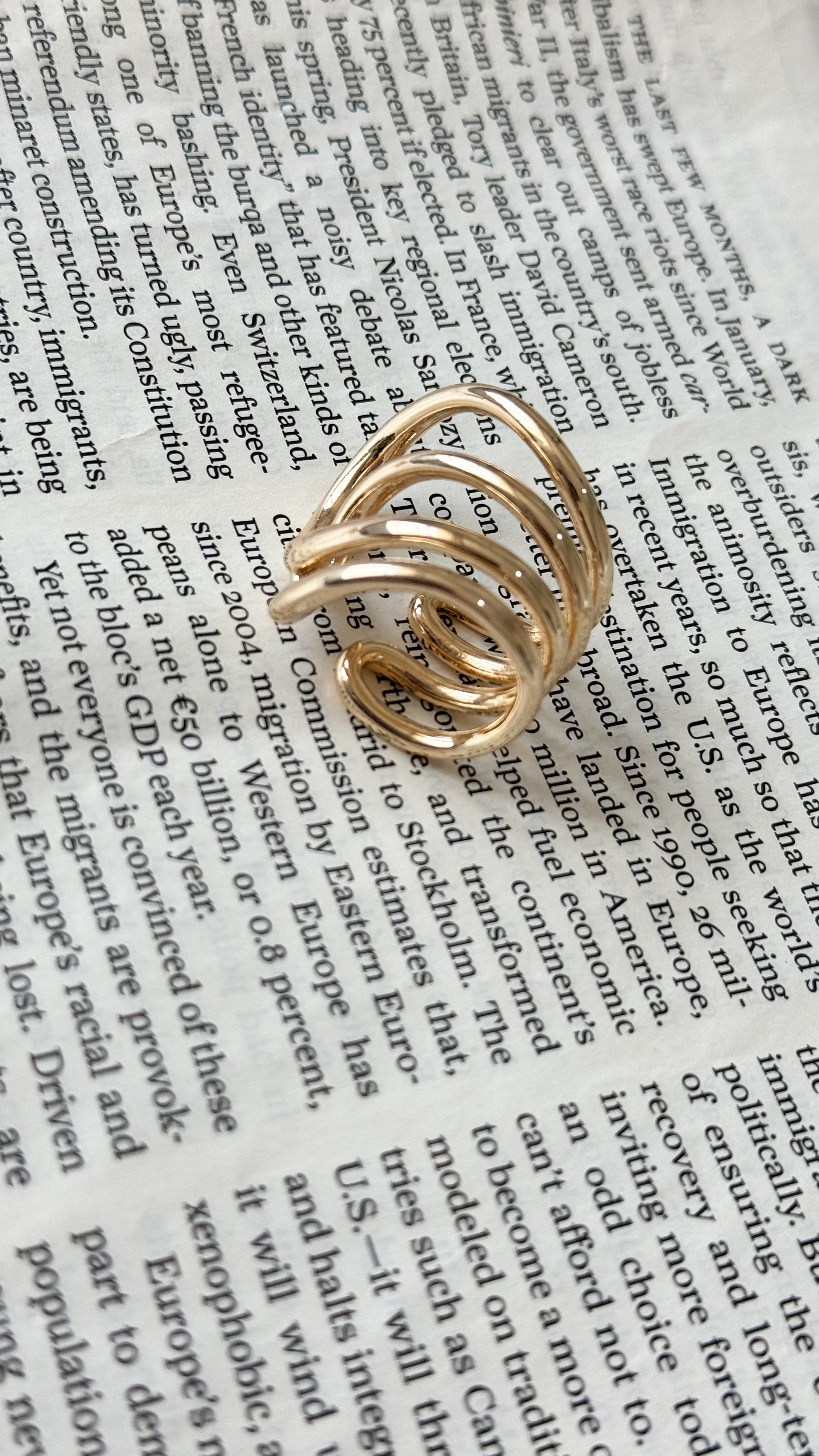 نمای دیگر از انگشتر های رزگلد