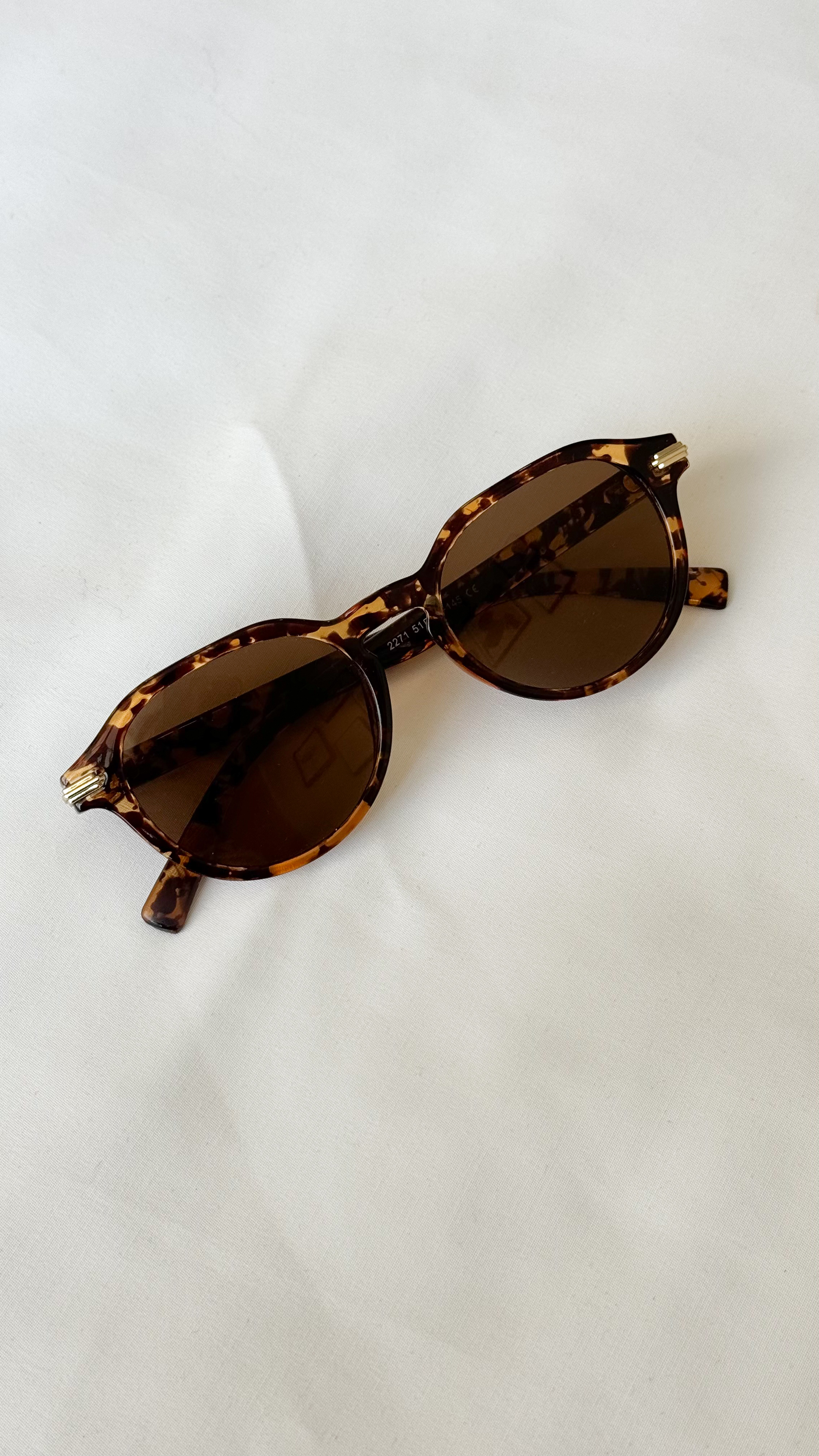 عینک گرد پلنگی