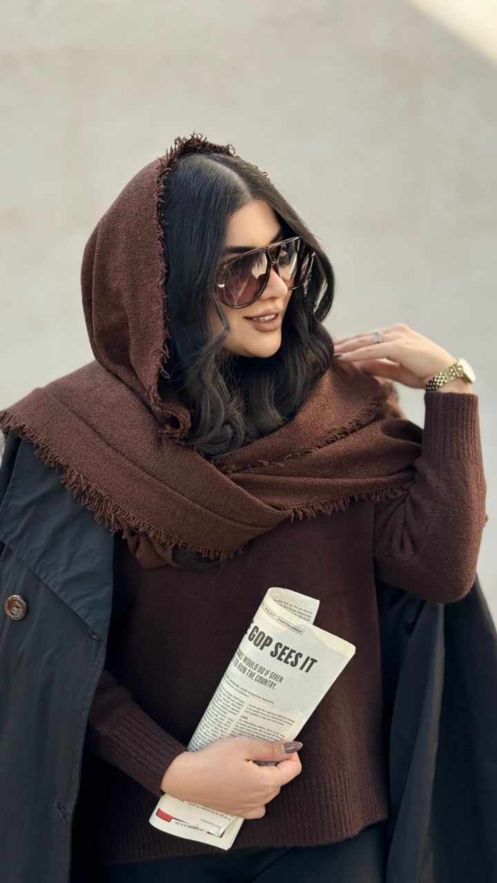 نمای دیگر از شال بوکله